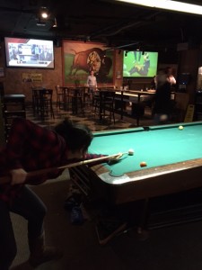 Playing pool is learning how to conquer yourself and see yourself making every shot the way you want to - Rock Steady.